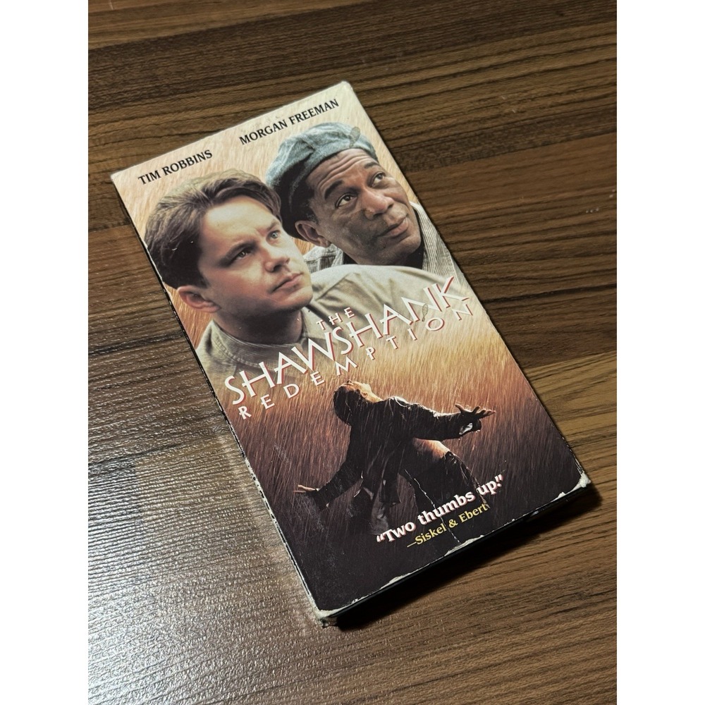The Shawshank Redemption (VHS TAPE) Tim Robbins Morgan Freeman Prison Movie
